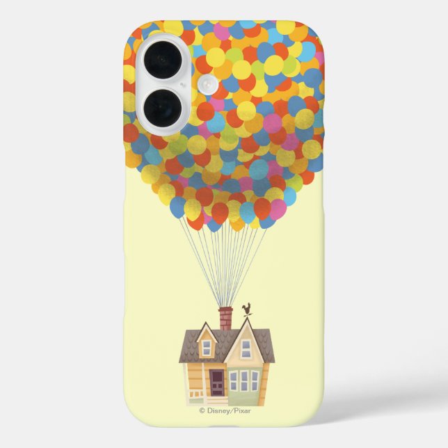 Coques Case-Mate iPhone Disney Pixar UP | Balloon House Pastel (Verso)
