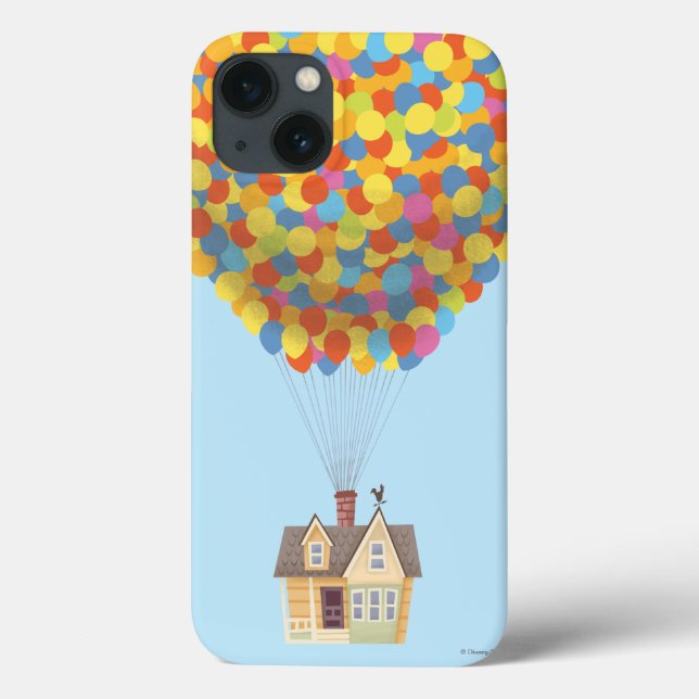 Coques Case-Mate iPhone Disney Pixar UP | Balloon House Pastel (Verso)
