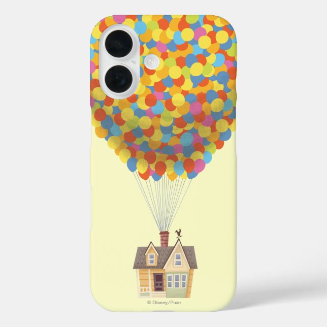 Coques Case-Mate iPhone Disney Pixar UP | Balloon House Pastel (Verso)