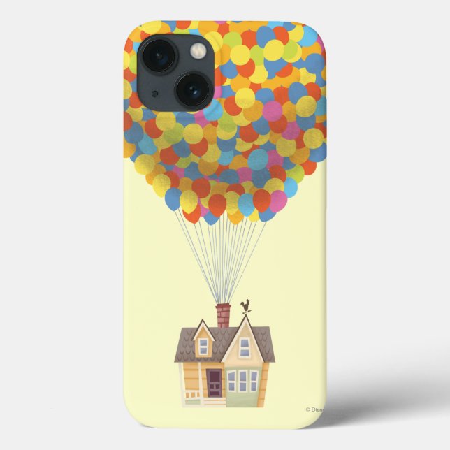 Coques Case-Mate iPhone Disney Pixar UP | Balloon House Pastel (Verso)