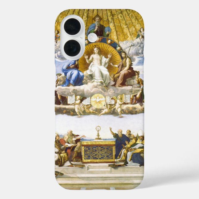 Coques Case-Mate iPhone Disputation du Saint Sacrement par Raphael (Verso)