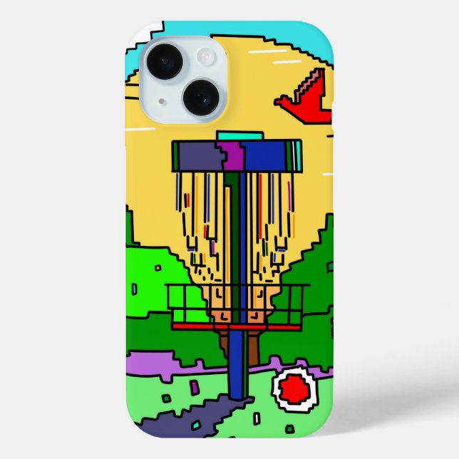 Coques Case-Mate iPhone Disque Golf Course Été Soleil (Verso)