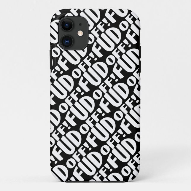 Coques Case-Mate iPhone Dites Non Au Crypto Fud - FUD OFF ! (Dos)