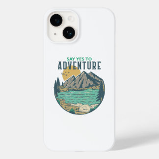 Coque Pour iPhone 14 Dites oui à l'aventure