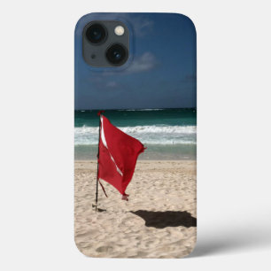 Etui iPhone 13 Dive Flag on the Beach