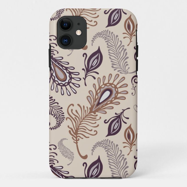 Coques Case-Mate iPhone Divers motif de plume (Dos)