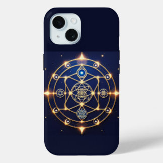 Coque Pour iPhone 15 Divine Radiance – 5: Illuminated Universal Energy