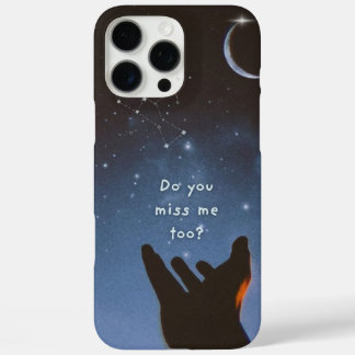 Coques iPhone 16 Pro Max Do You Miss You Too?–Starry Sky iPhone / iPad case