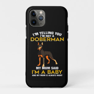 Case-Mate iPhone Case Doberman Gift   Je vous dis que je ne suis pas un 