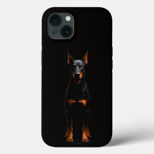 Case-Mate iPhone Case Doberman Guardian Noir 4 Luxe iPhone 13