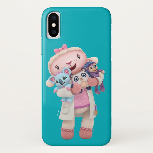 Coques Case-Mate iPhone Doc McStuffins| Lambie - Les câlins ici (Dos)
