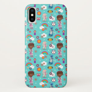 Coque iPhone X Doc McStuffins Motif de l'équipe de soins