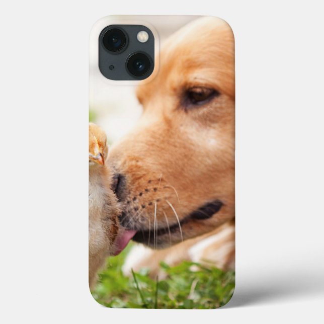 Coques Case-Mate iPhone Dog and Chick (Verso)