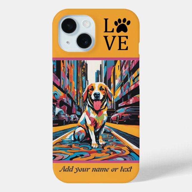 Coques Case-Mate iPhone Doggy iPhone / iPad case (Verso)