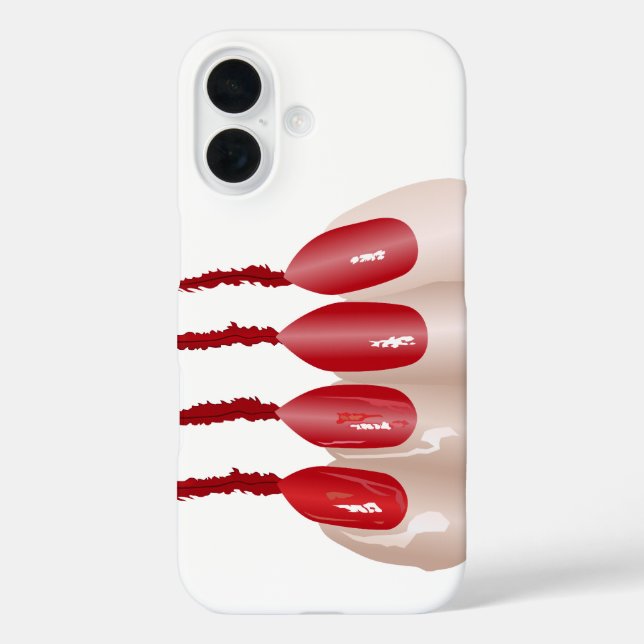 Coques Case-Mate iPhone doigt de vampire (Verso)