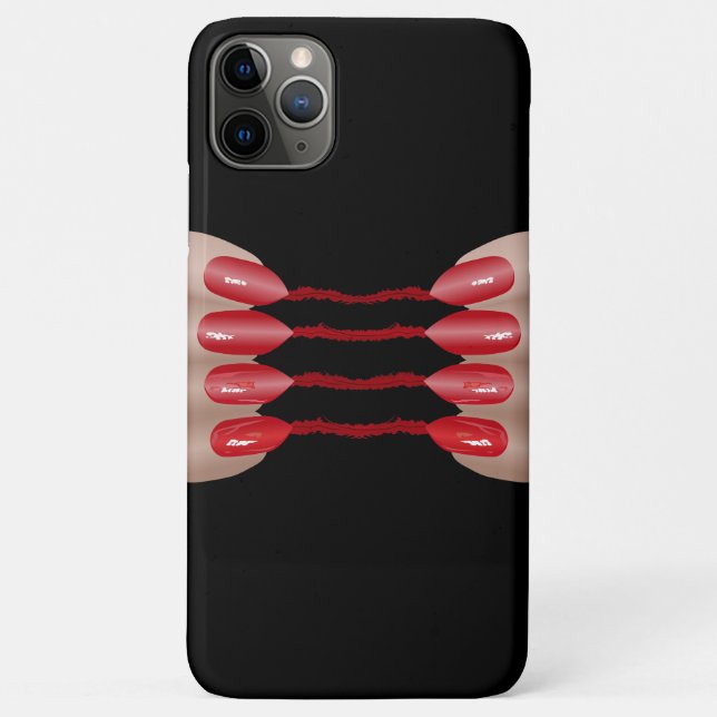 Coques Case-Mate iPhone Doigt de vampire V.2 (Dos)