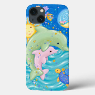 iPhone 13 Coque Dolphins Play