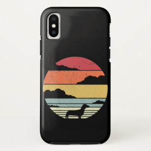 Case-Mate iPhone Case Don de chien Idée cadeau de style Dachshund Vint