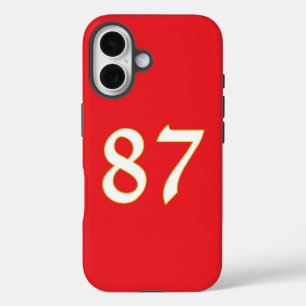 Coque Pour iPhone 16 don drôle pour tous les fans joueur ont numéro 12