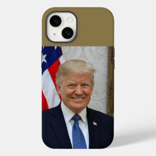Coque Pour iPhone 14 Donald Trump Président des États-Unis Maison Blanc