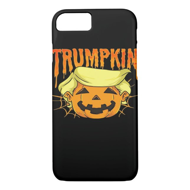 Coques Case-Mate iPhone Donald Trumpkin Funny Parti Président Halloween Cl (Dos)
