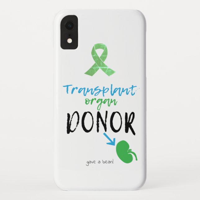 Coques Case-Mate iPhone Donateur de transplantation de rein (Dos)
