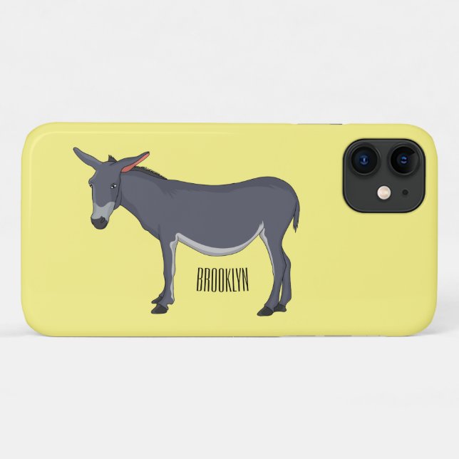 Coques Case-Mate iPhone Donkey cartoon (Dos (Horizontal))