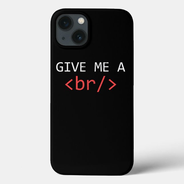 Coques Case-Mate iPhone Donnez-moi une pause amusant développeur Web  (Verso)