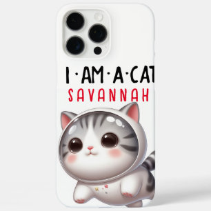 iPhone 16 Pro Max Case Dons de chat Crazy Lady Black Cat
