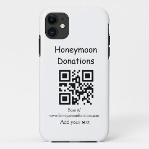 Case-Mate iPhone Case Dons de lune de miel minimaux simples mariage q r