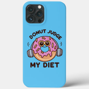 Case-Mate iPhone Case Donut Juge My Diet - Humour drôle