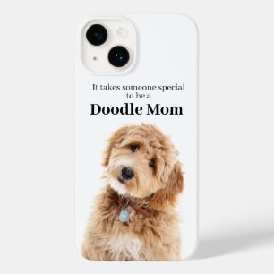 Coque Pour iPhone 14 Doodle Chien Maman