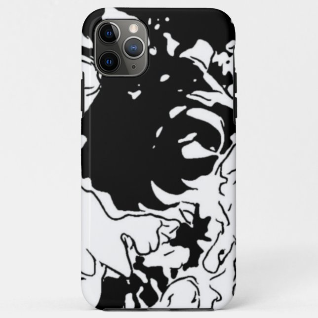 Coques Case-Mate iPhone Doodle de fleurs (Dos)