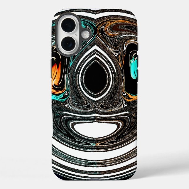 Coques Case-Mate iPhone Doodle ethnique africain Zebra texturé Art Imprime (Verso)