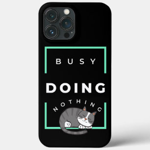 Case-Mate iPhone CASE DORMIR CHAT BUSY FAIRE RIEN