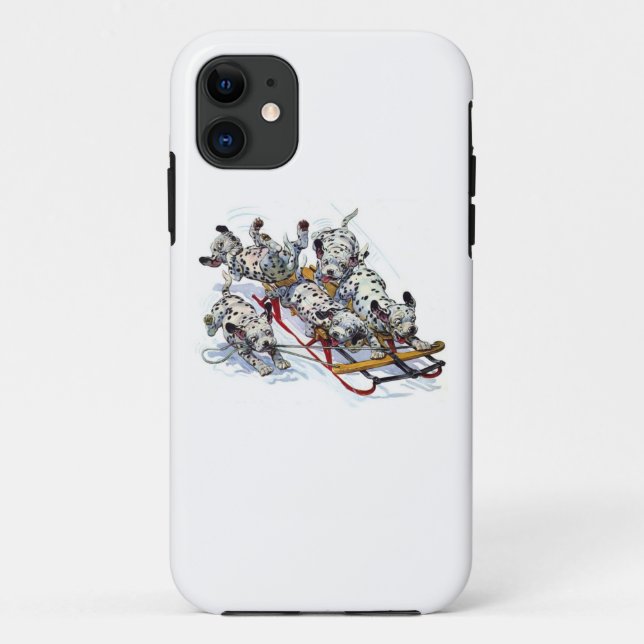 Coques Case-Mate iPhone Dormir les petits dalmatiens (Dos)