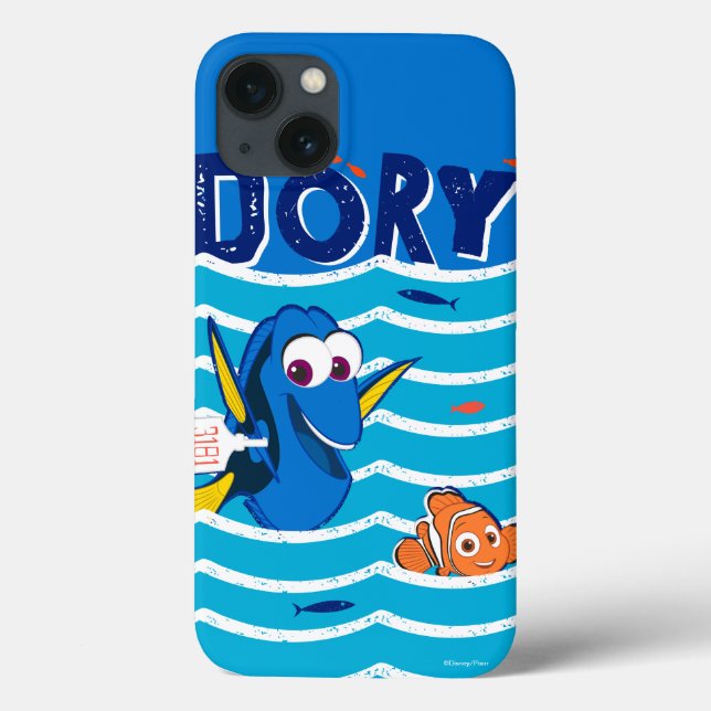 Coques Case-Mate iPhone Dory & Nemo Aimer nager (Verso)