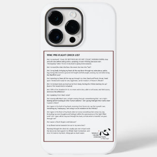 Coque Pour Pour iPhone 14 Pro Max Dossier téléphonique de la liste de contrôle en vo