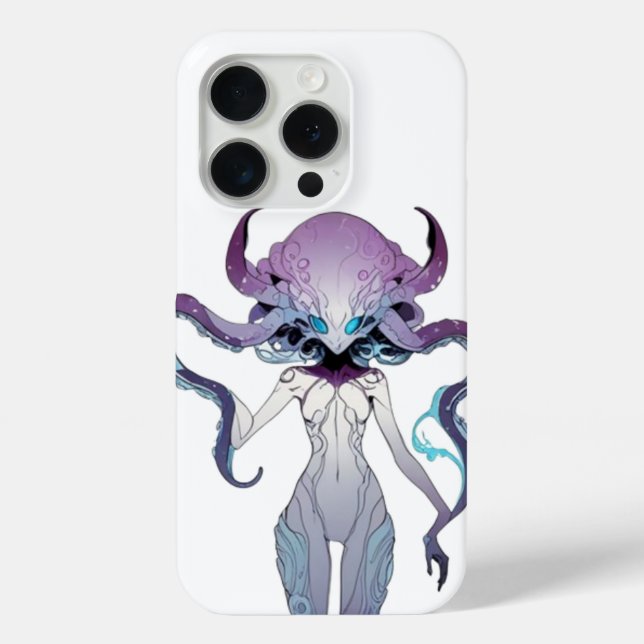 Coques Case-Mate iPhone Dossier téléphonique de Lady tentacle (Verso)