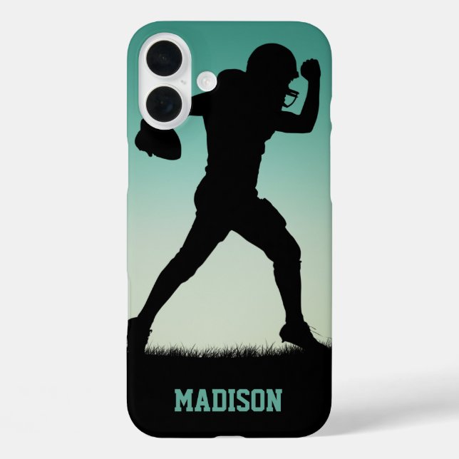 Coques Case-Mate iPhone Dossier téléphonique du joueur de football (Verso)