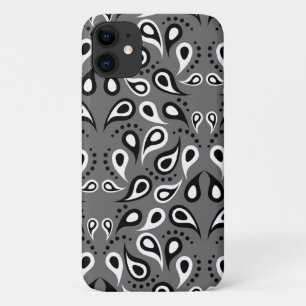 Case-Mate iPhone Case dossier téléphonique gris paisley