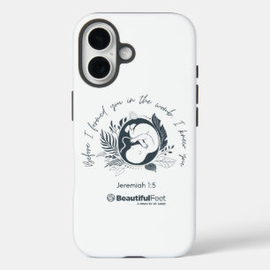 Coque Pour iPhone 16 Dossier téléphonique Jeremiah 1:5