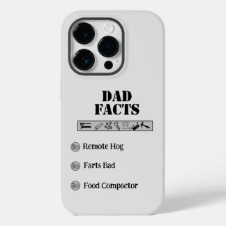 Coque Pour iPhone 14 Pro Dossier téléphonique Papa Facts
