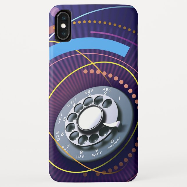 Coques Case-Mate iPhone Dossier téléphonique Rotary Abstrait (Dos)