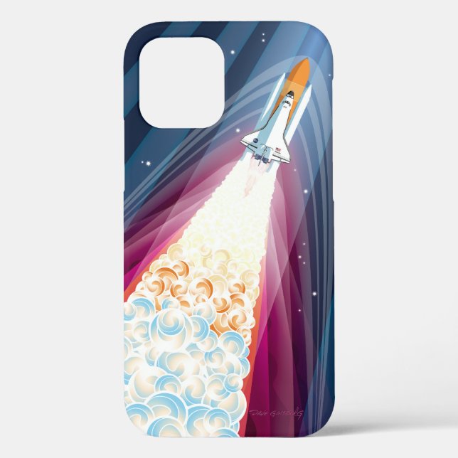 Coques Case-Mate iPhone Double redémarrage (lancement de la navette spatia (Verso)