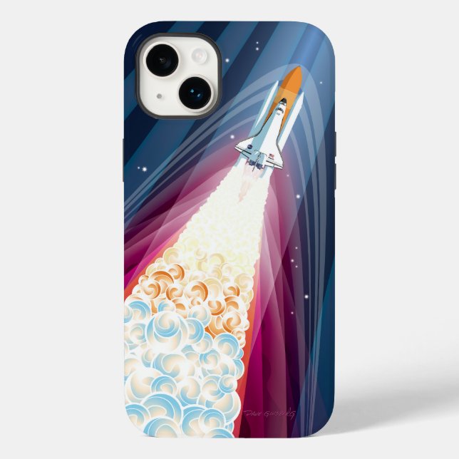 Coques Case-Mate iPhone Double redémarrage (lancement de la navette spatia (Verso)