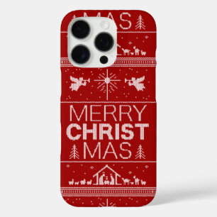 Coques iPhone 16 Pro Doux de Noël doux Nativité religieuse
