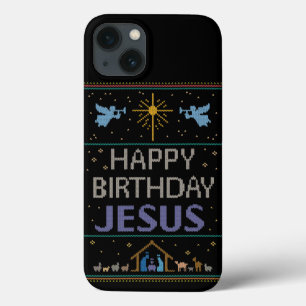 Case-Mate iPhone Case Doux de Noël moche - Joyeux Anniversaire Jésus P