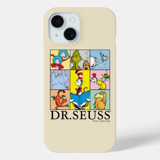 Coques Case-Mate iPhone Dr Seuss | Graphique Histoires (Verso)