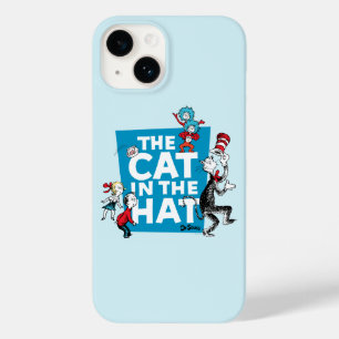 Coque Pour iPhone 14 Dr. Seuss   Logo du Chat dans le Chapeau - Personn
